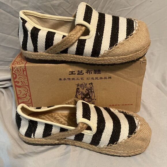 New Linen Canvas  shoes, women's cool and breathable casual shoes‎ Size 8/39 - Picture 3 of 13